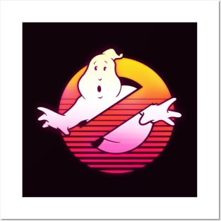 Retro 80's GhostBusters Posters and Art